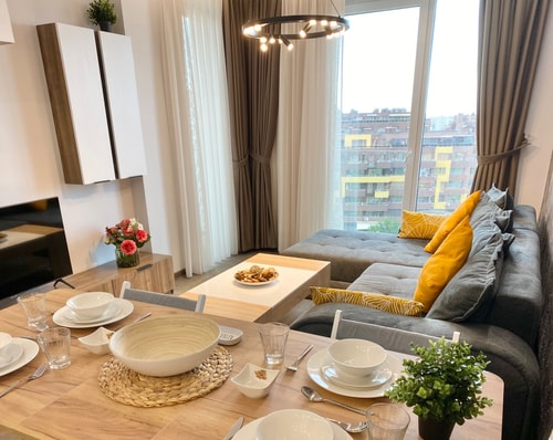 Modern 1Bed Apartment for 4 guests in Sofia 14 hosty.bg