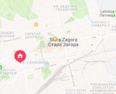 Colourful Apartment for 4 Guests 4 hosty.bg