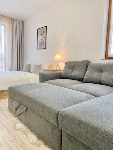 Modern Studio for 4 persons with Fast Wi-fi & Tv 19 hosty.bg