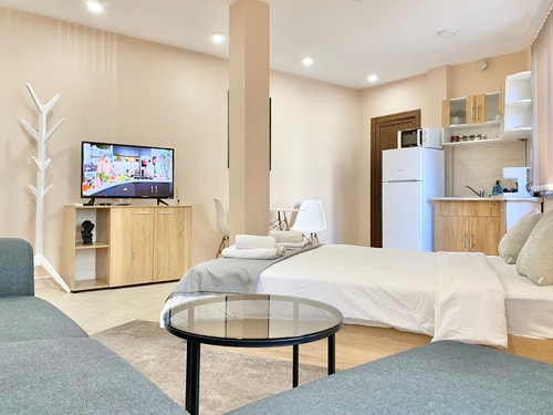 Studio for 4 Guests Next to Mall & Free Parking 0 hosty.bg