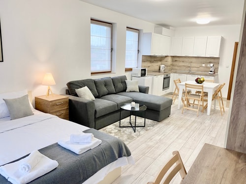 Modern Studio for 4 persons with Fast Wi-fi & Tv 5 hosty.bg