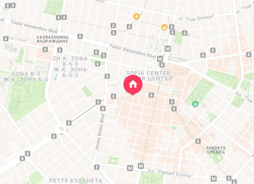 Top Centre Sofia Apartment for 6 4 hosty.bg
