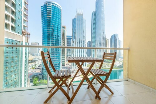 LKV -  Elegant and spacious 1bed with 2 balconies in JLT Luxury Escapes