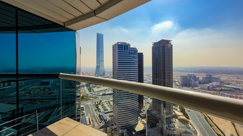 Modern furnished studio with balcony in JLT - BRK 4 Vacation Homes