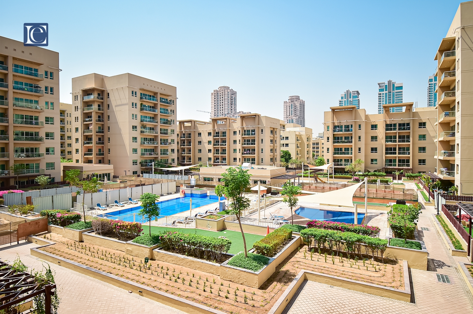 Spacious 1BR with Pool view - Ghozlan 2 The Greens 9 Vacation Homes