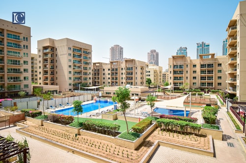 Spacious 1BR with Pool view - Ghozlan 2 The Greens 9 Luxury Escapes