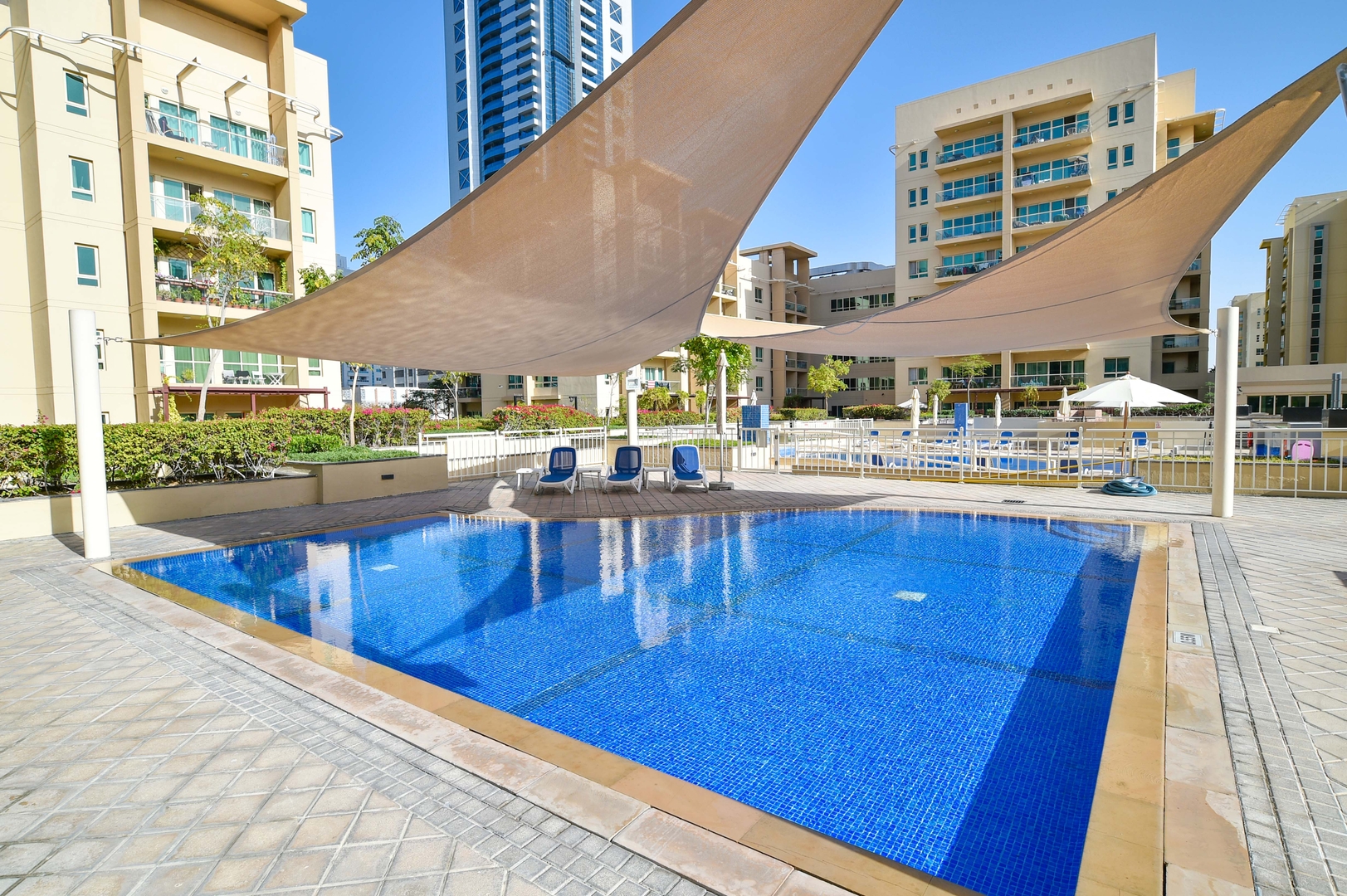Spacious 1BR with Pool view - Ghozlan 2 The Greens 19 Vacation Homes
