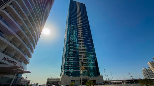 Modern furnished studio with balcony in JLT - BRK 0 Vacation Homes