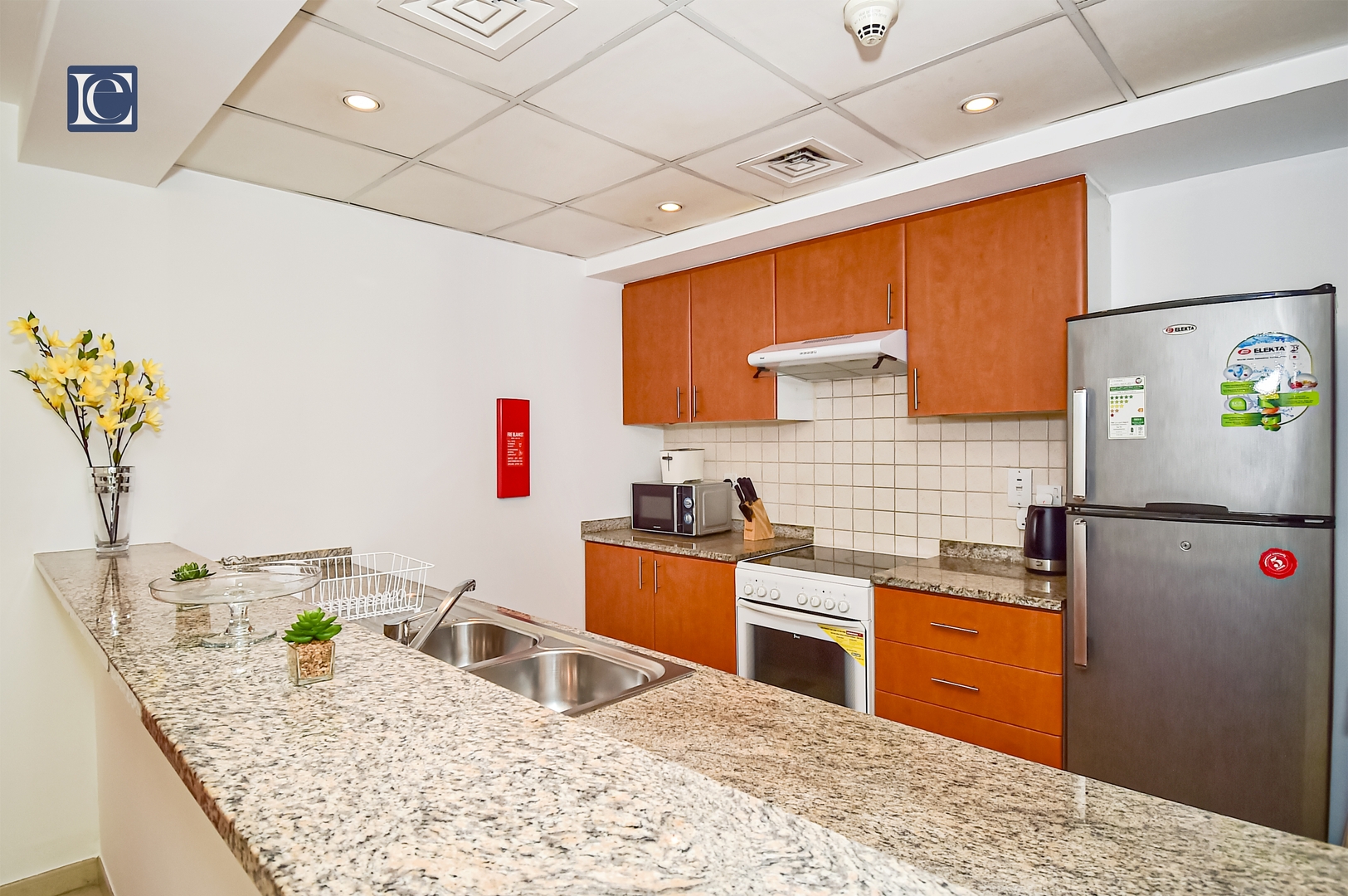Spacious 1BR with Pool view - Ghozlan 2 The Greens 18 Vacation Homes