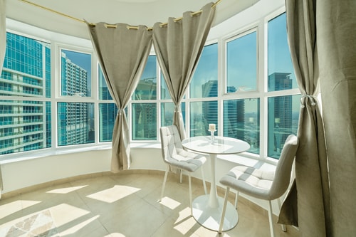 Modern furnished studio with balcony in JLT - BRK 24 Vacation Homes