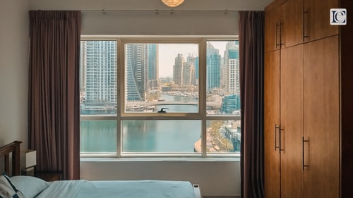 MVT - 1BR with Balcony & Stunning Marina View. 8 Vacation Homes