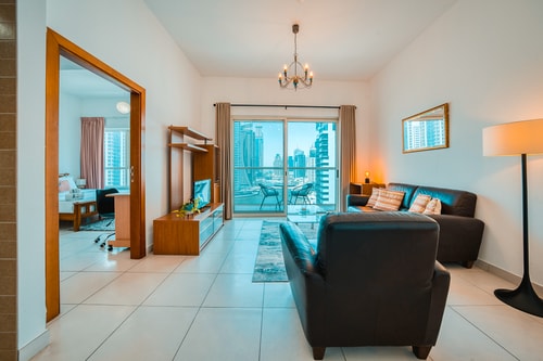 MVT - 1BR with Balcony & Stunning Marina View. 14 Vacation Homes