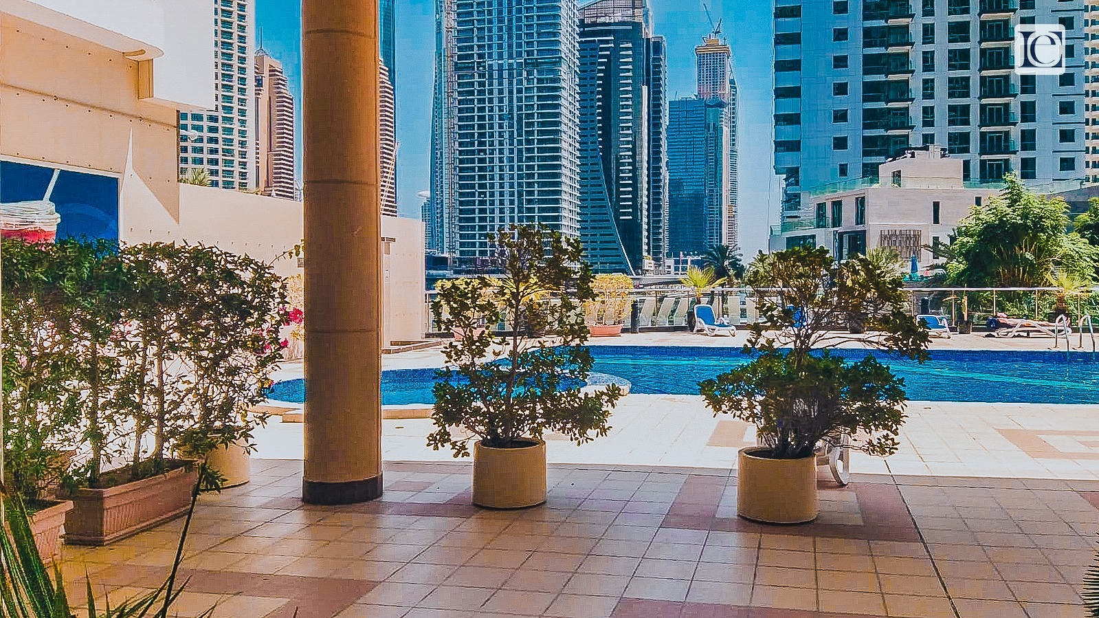 MVT - 1BR with Balcony & Stunning Marina View. 18 Vacation Homes