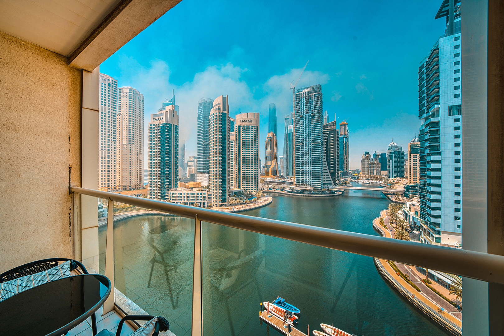 MVT - 1BR with Balcony & Stunning Marina View. 24 Vacation Homes