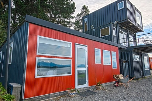 Cabaña Container Borde Lago 4 pers.