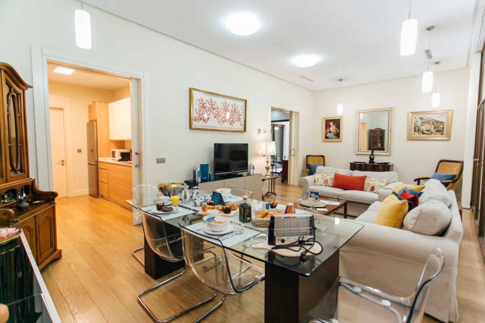 Impresionante y exclusivo patio interior 2BR. 5 Templa Stays