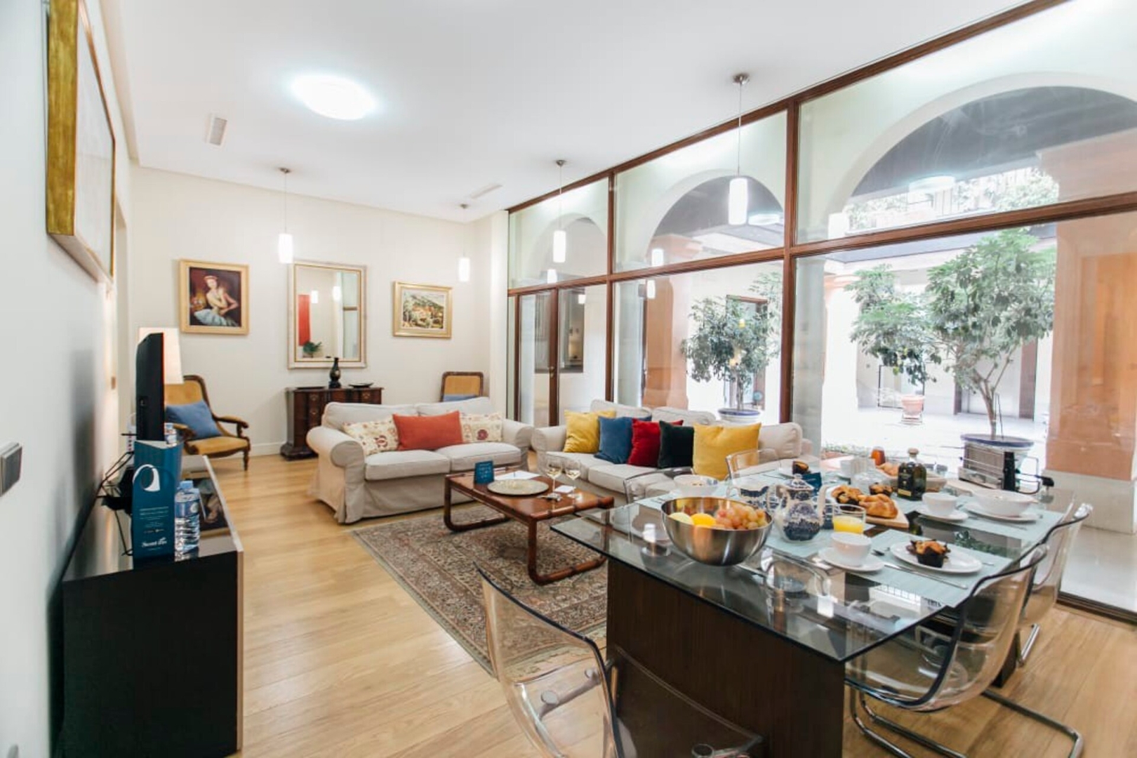 Impresionante y exclusivo patio interior 2BR. 0 Templa Stays