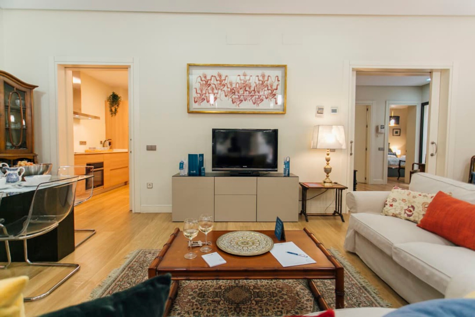 Impresionante y exclusivo patio interior 2BR. 7 Templa Stays