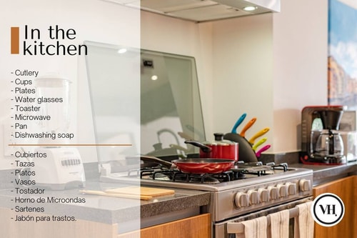 VH | Condesa depa | wifi+parking I 30 22 Virtual Homes