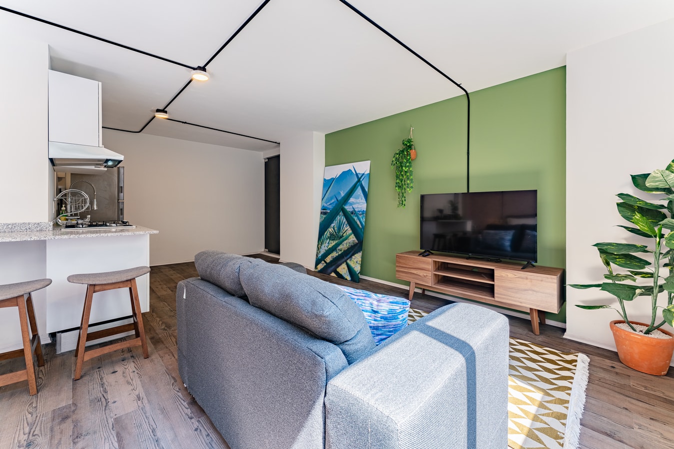 VH | Loft minimalista + gym & wifi | Condesa | 247 Virtual Homes