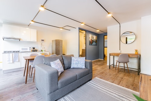VH Condesa | Depa con súper diseño + wifi + balcón + gym I 246 20 Virtual Homes