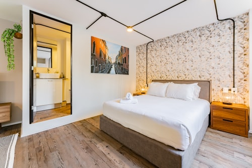 VH | Minimalist loft + washer & rooftop | Condesa | 258 1 Virtual Homes