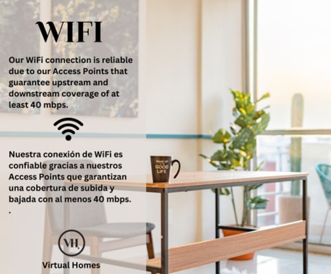 VH | Amplio Departamento en condesa | 198 7 Virtual Homes