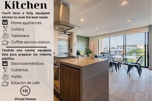 VH Roma Sur | Super apart w/ balcony & wifi | 52 38 Virtual Homes