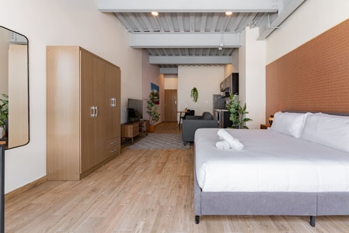 VH | Stylish loft + Wifi & Washing Room | Roma Norte | 163 18 Virtual Homes