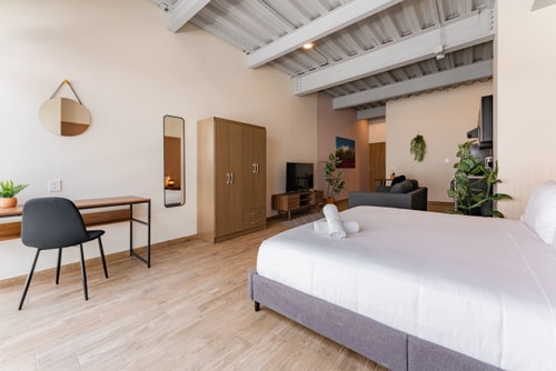 VH | Stylish loft + Wifi & Washing Room | Roma Norte | 163 20 Virtual Homes