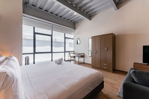 VH | Stylish loft + Wifi & Washing Room | Roma Norte | 163 16 Virtual Homes