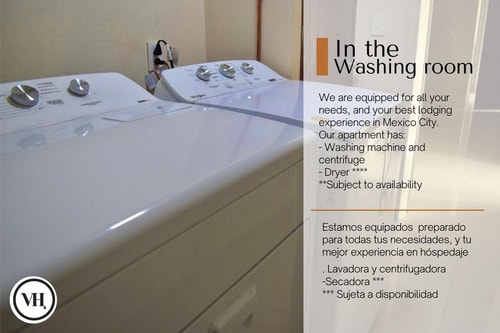 VH | Loft en Condesa | wifi & washer | 257 30 Virtual Homes