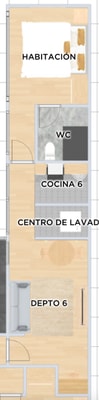 VH | Condesa | lavasecadora & rooftop | 110 22 Virtual Homes