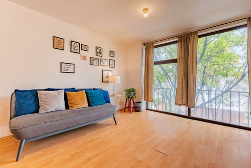 VH | Col Juárez | Depa 2 hab + wifi + balcón | 119 12 Virtual Homes