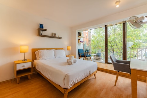 VH | Col Juárez | Depa 2 hab + wifi + balcón | 119 0 Virtual Homes