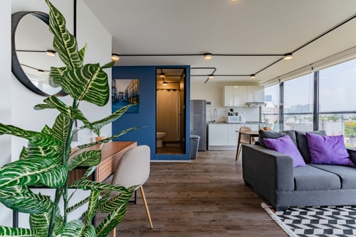 VH | Condesa Apt 2 BR balcón + wifi | 291 17 Virtual Homes