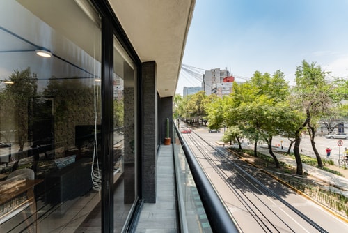 VH | Condesa | Depa 2 BR + balcón + gym | 256 12 Virtual Homes
