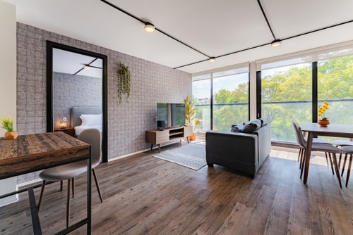 VH | Condesa | Depa 2 BR + balcón + gym | 256 19 Virtual Homes