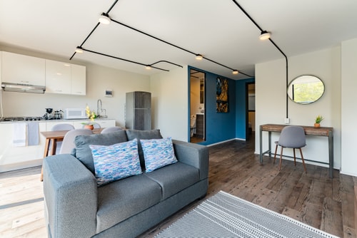 VH | Condesa | Depa 2 BR + balcón + gym | 256 1 Virtual Homes