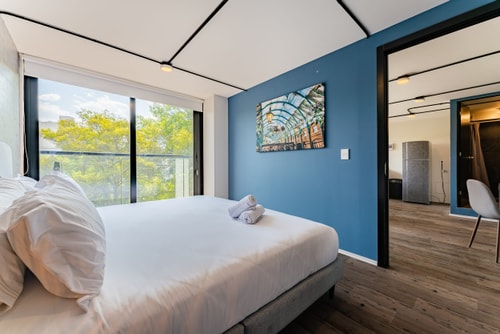 VH | Condesa | Depa 2 BR + balcón + gym | 256 25 Virtual Homes