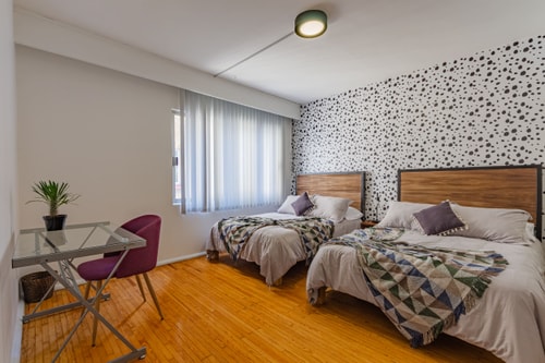 VH | Condesa | 3 rec + wifi + balcón privado | 20 22 Virtual Homes