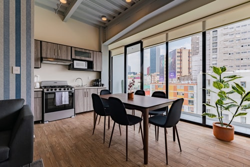 VH | Roma Norte Apt | Private Balcony & Gym | 307 15 Virtual Homes