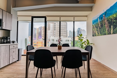 VH | Roma Norte Apt | Private Balcony & Gym | 307 1 Virtual Homes