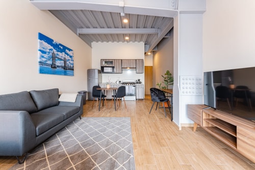 VH | Industrial Loft + Gym & Rooftop | Roma Norte | 309 8 Virtual Homes