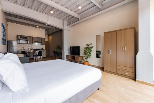 VH | Industrial Loft + Gym & Rooftop | Roma Norte | 309 25 Virtual Homes
