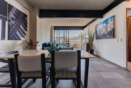 VH | Comfy Apt. | Laundry Room & Balcón | Condesa | 90 4 Virtual Homes