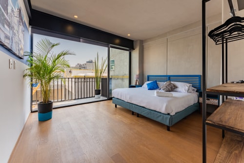 VH | Comfy Apt. | Laundry Room & Balcón | Condesa | 90 1 Virtual Homes
