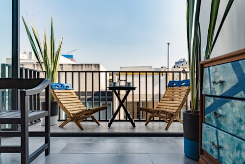 VH | Comfy Apt. | Laundry Room & Balcón | Condesa | 90 21 Virtual Homes