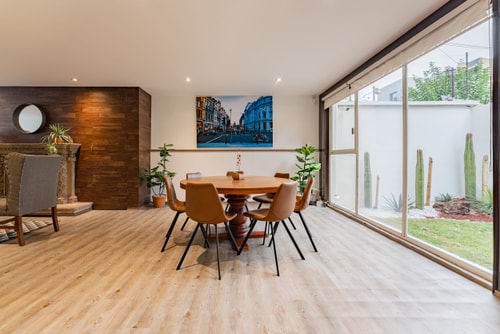 VH | Great House Polanco | Parking & Backyard | 18 22 Virtual Homes