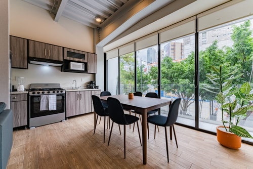 VH Roma Nte | Nice apt | balcón + rooftop | 162 9 Virtual Homes